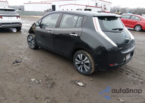 2016 Nissan Leaf Sv z USA, uszkodzony, nr VIN 1N4BZ0CP4GC300601